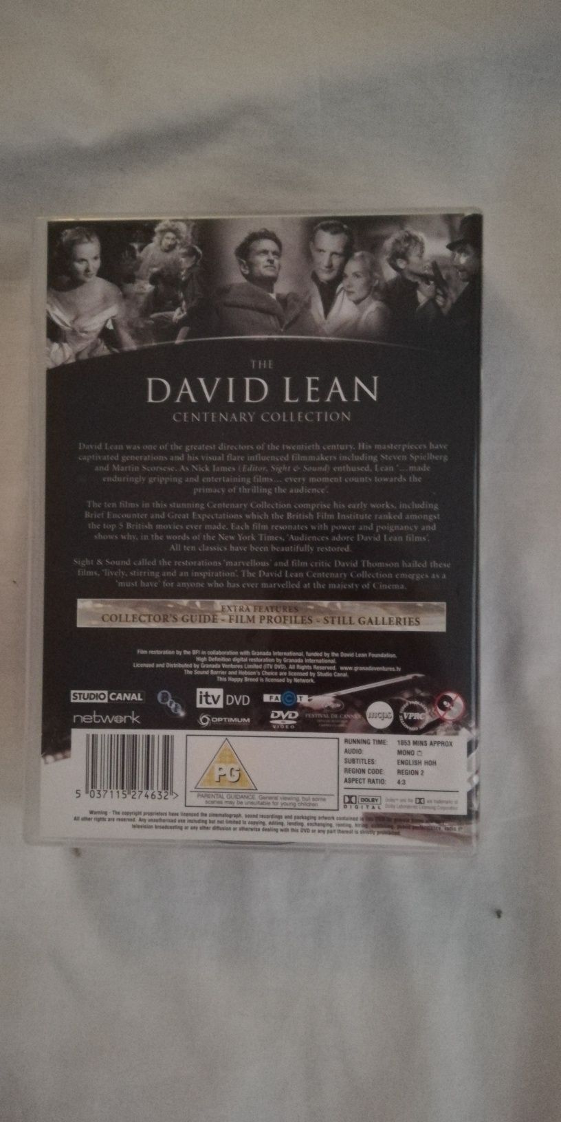 Colecção David Lean em dvd - 10 discos (portes grátis)