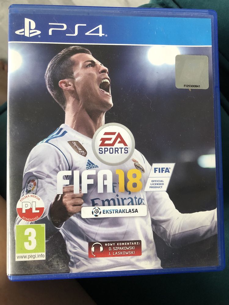 Gra FIFA 18 PS 4