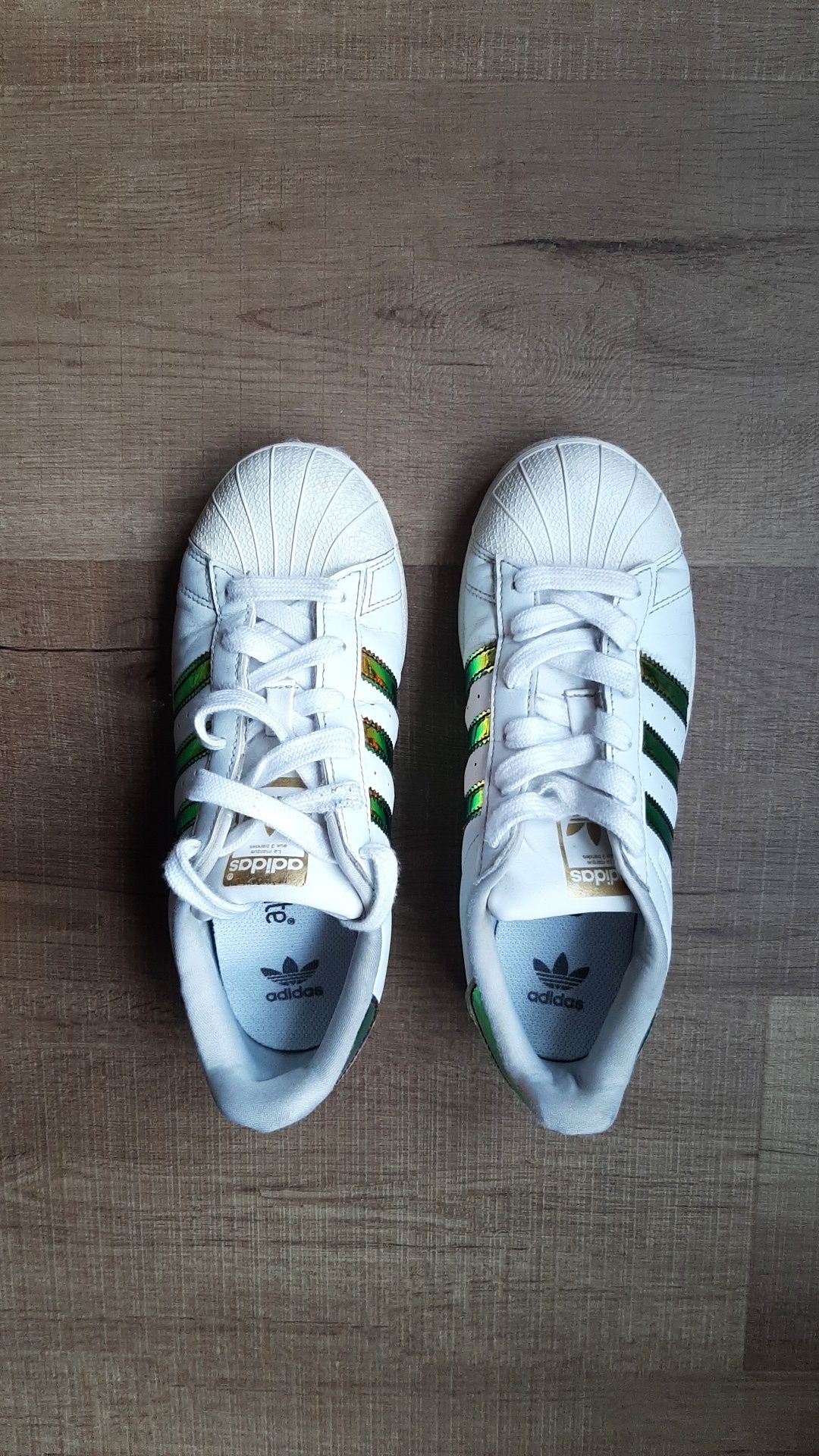 Ténis Adidas Superstar (metalic multicolor)