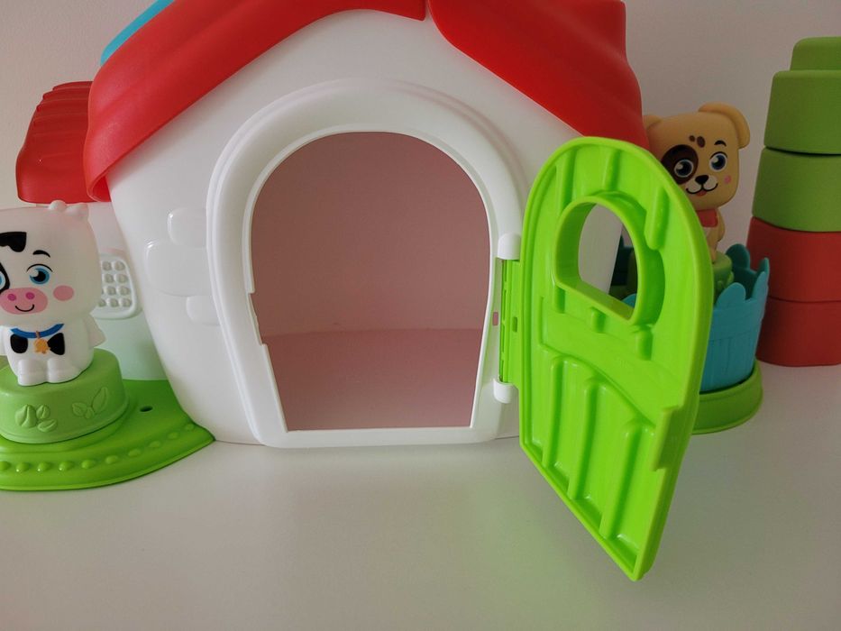 Zestaw clementoni soft clemmy domek farma zwierzęta