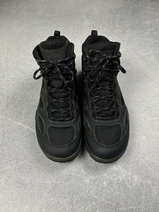 Ecco Gore Tex GTX (42) черевики чорні оригінал мембрана