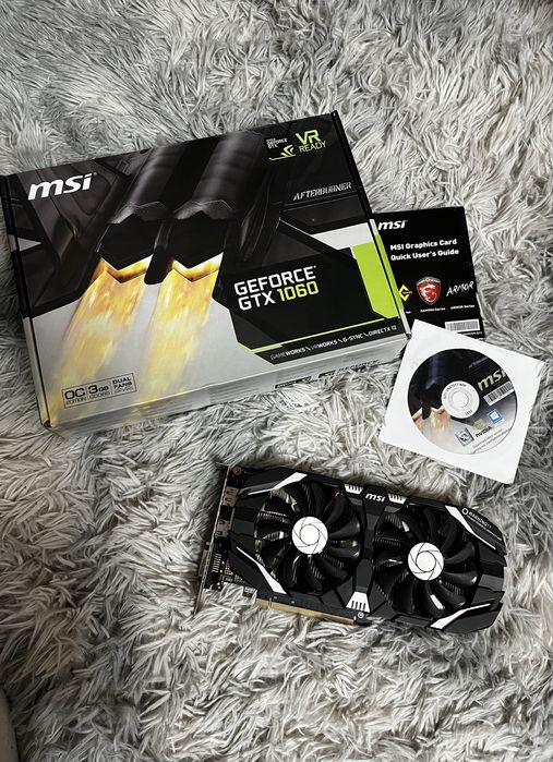 Відеокарта MSI GTX 1060 3gb