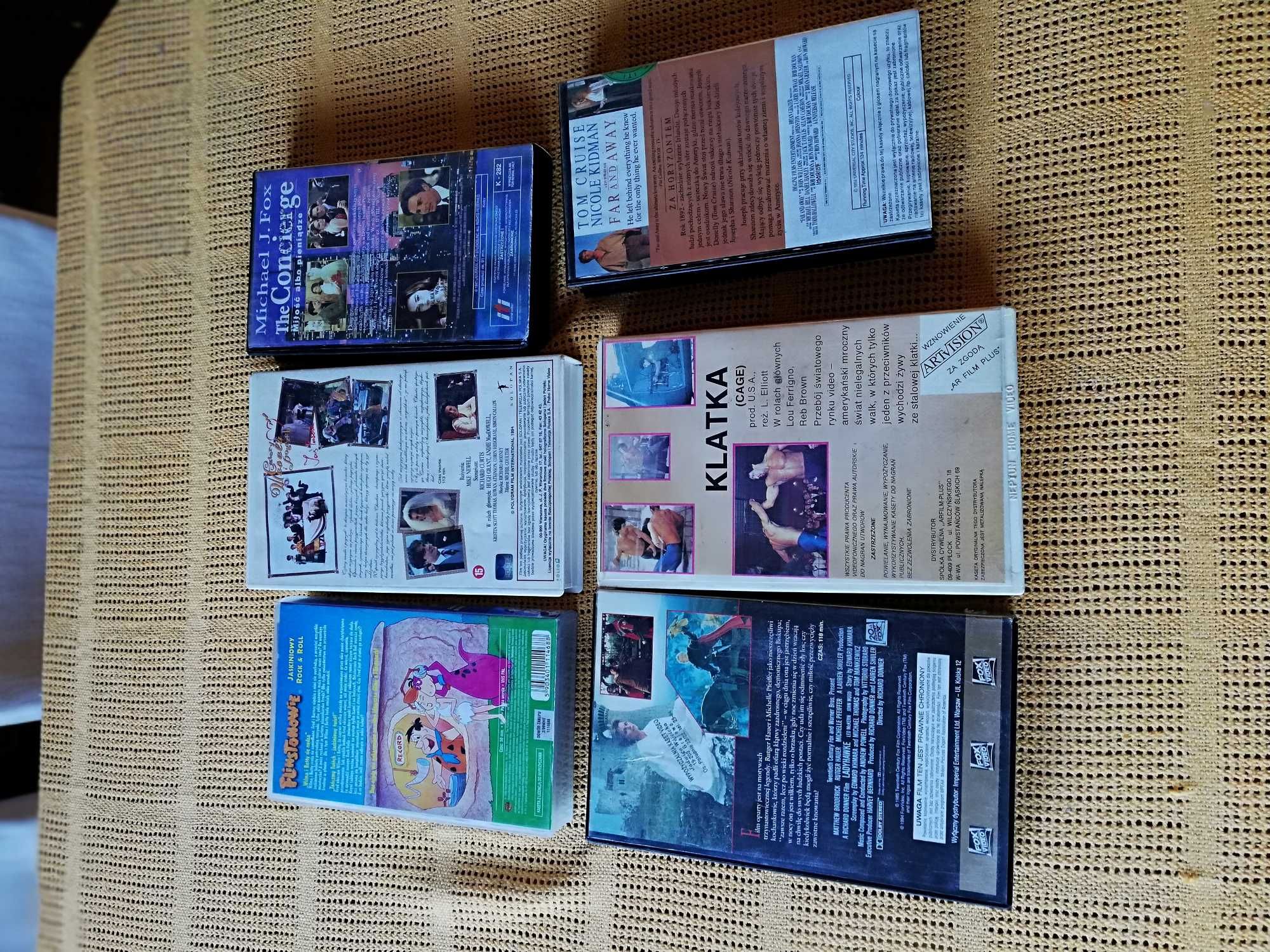 Kasty VHS Harry Potter x3 i 2x Blade