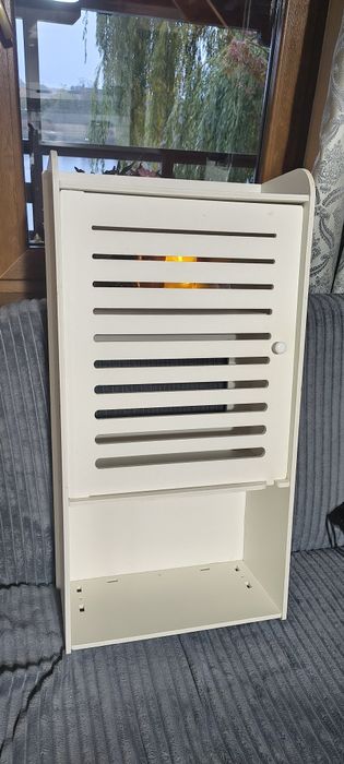 Półka wisząca biała