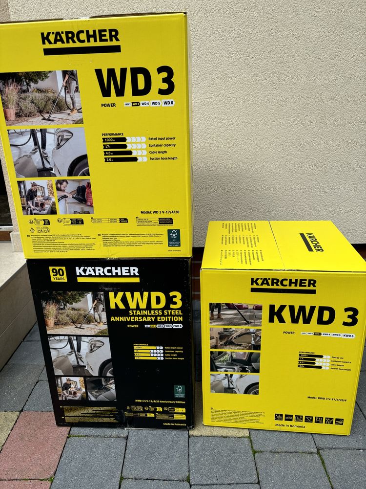 Пилосос karcher wd3;kwd3 V F; kwd 3 S vпылесос каршер