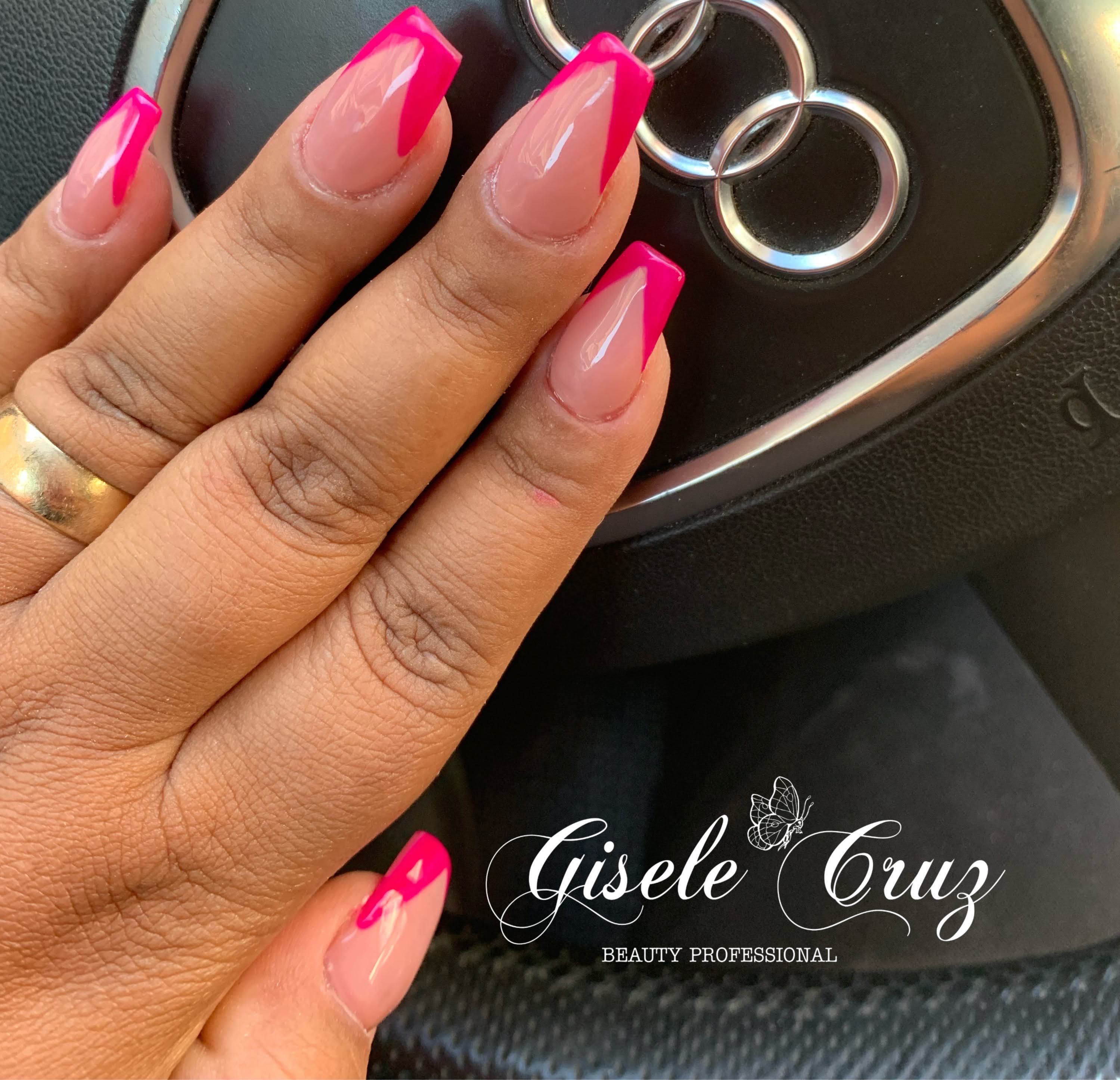 Unhas de gel, acrilico, fibra de fibra, acrigel, molde f1 e mais