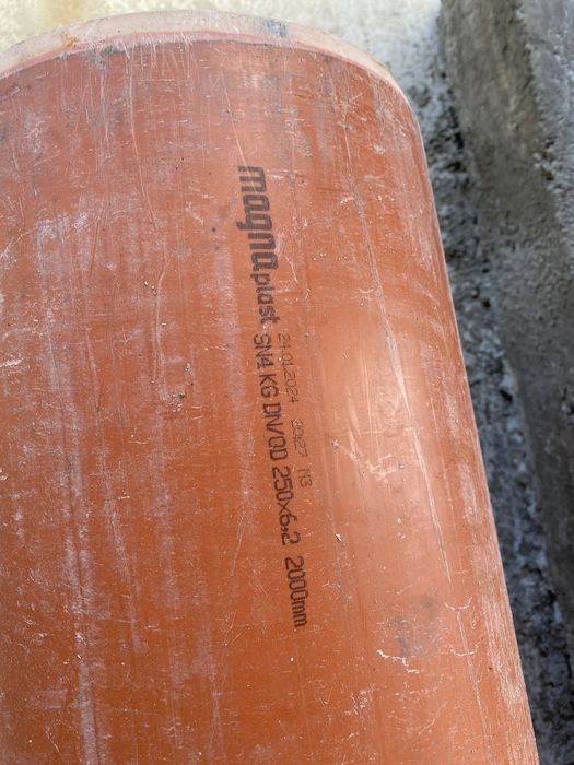 Труба ПВХ 250/6,2/2100 SN4