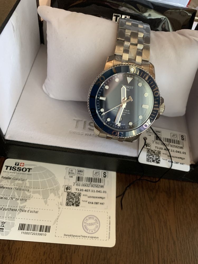 Tissot T120.407.11.041.01 Powermatic 80 Оригинал