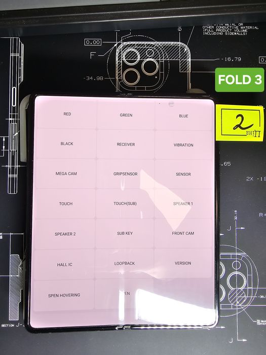 Дисплеї Samsung Galaxy Fold 3/4/5/6 з дефектами