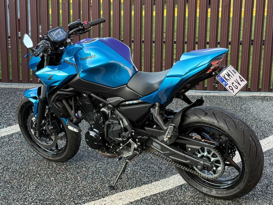 Kawasaki Z650 ABS 2023 ze Szwajcarii **6 000km**WYDECH IXIL**FV23%