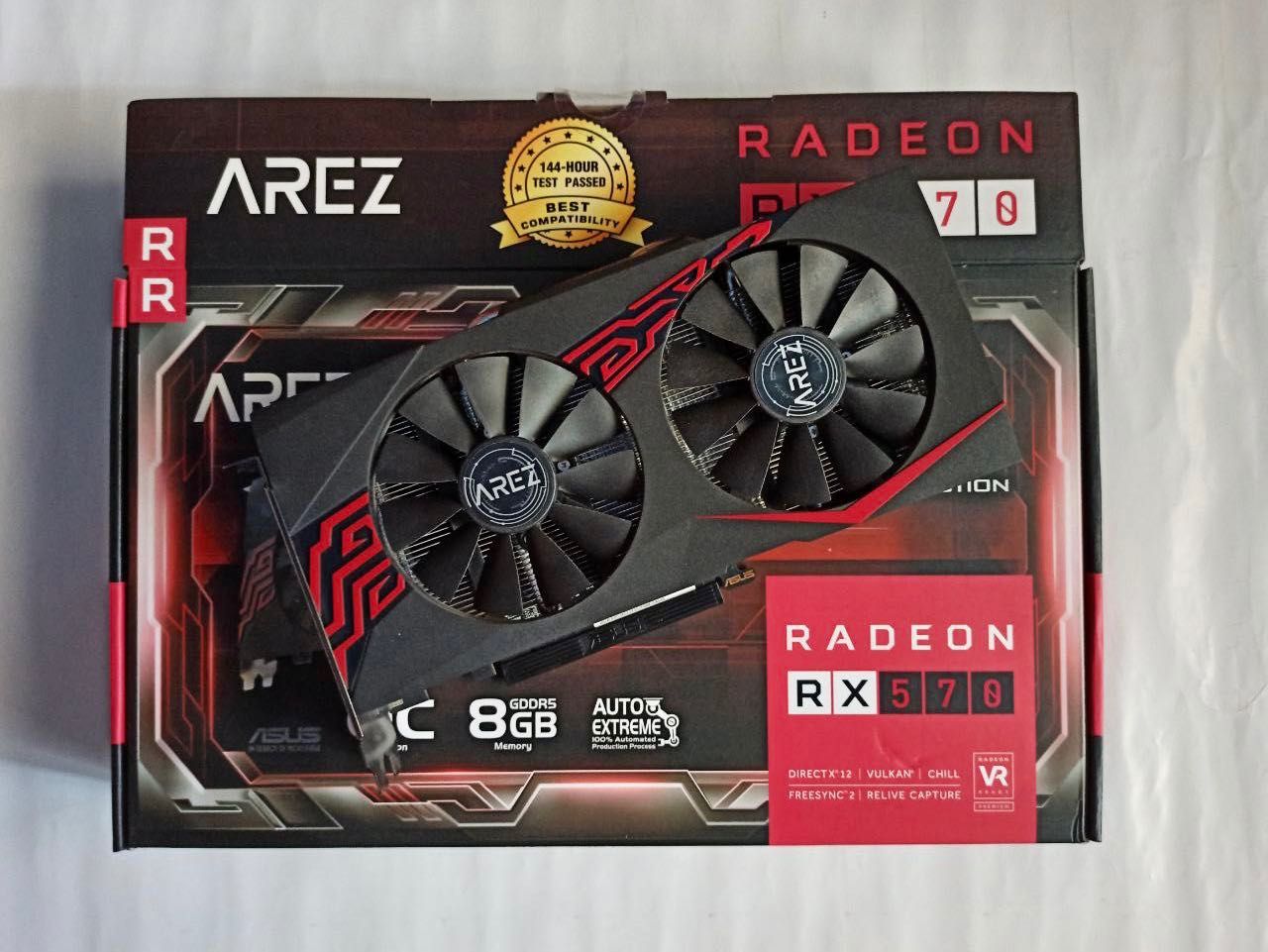 Asus AREZ Radeon RX 570 OC 8 Gb