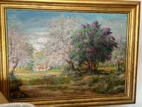 Quadro a Óleo Pintor Manuel Ferreira