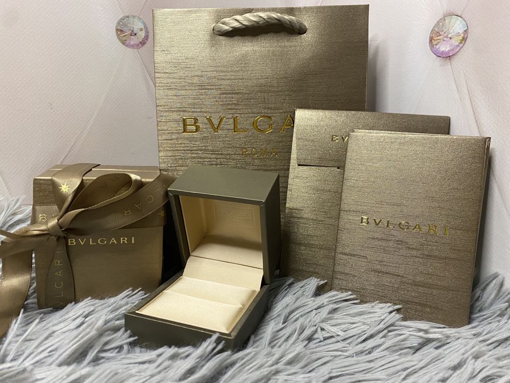 Пакування коробка під колечко Bvlgari Булгарі.Нова.