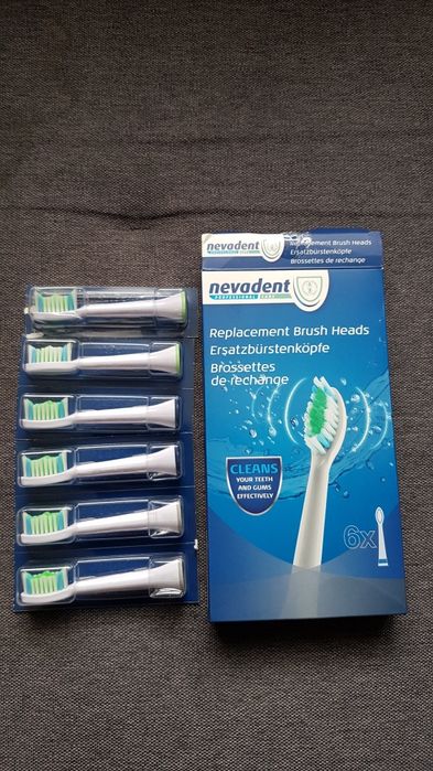 Końcówki szczoteczki Nevadent