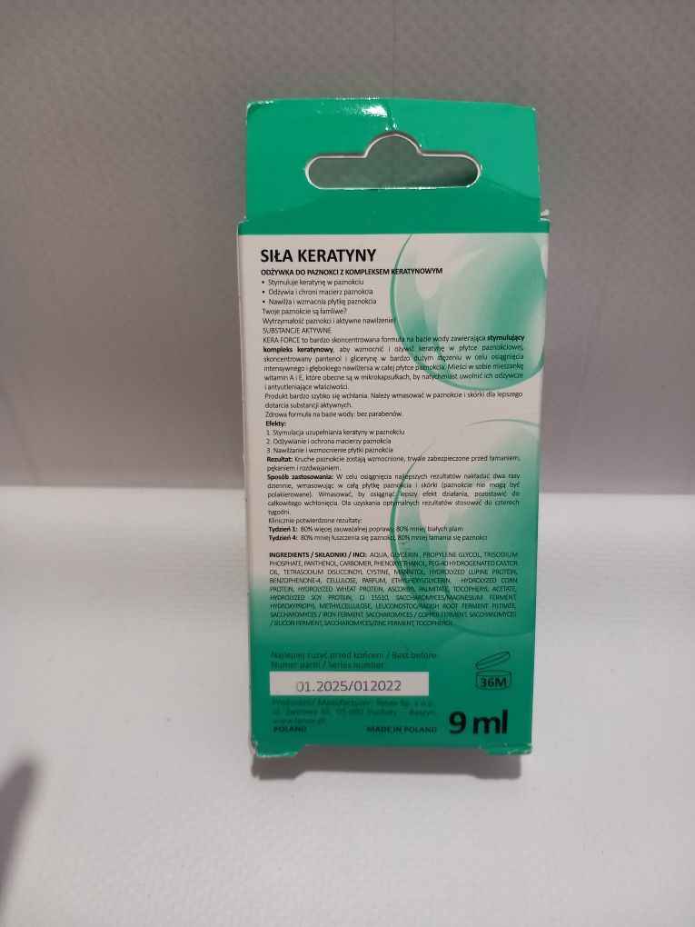 DermoFuture Odżywka do paznokci z keratyną i cystyną, 9ml