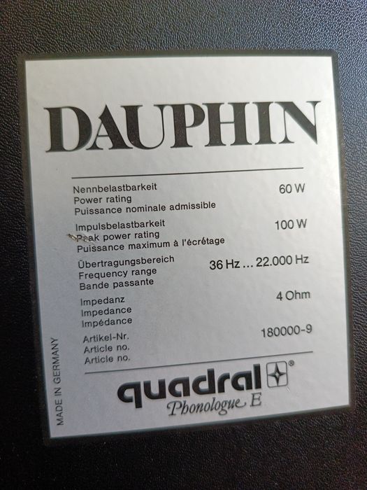 Kolumny Quadral Dauphin