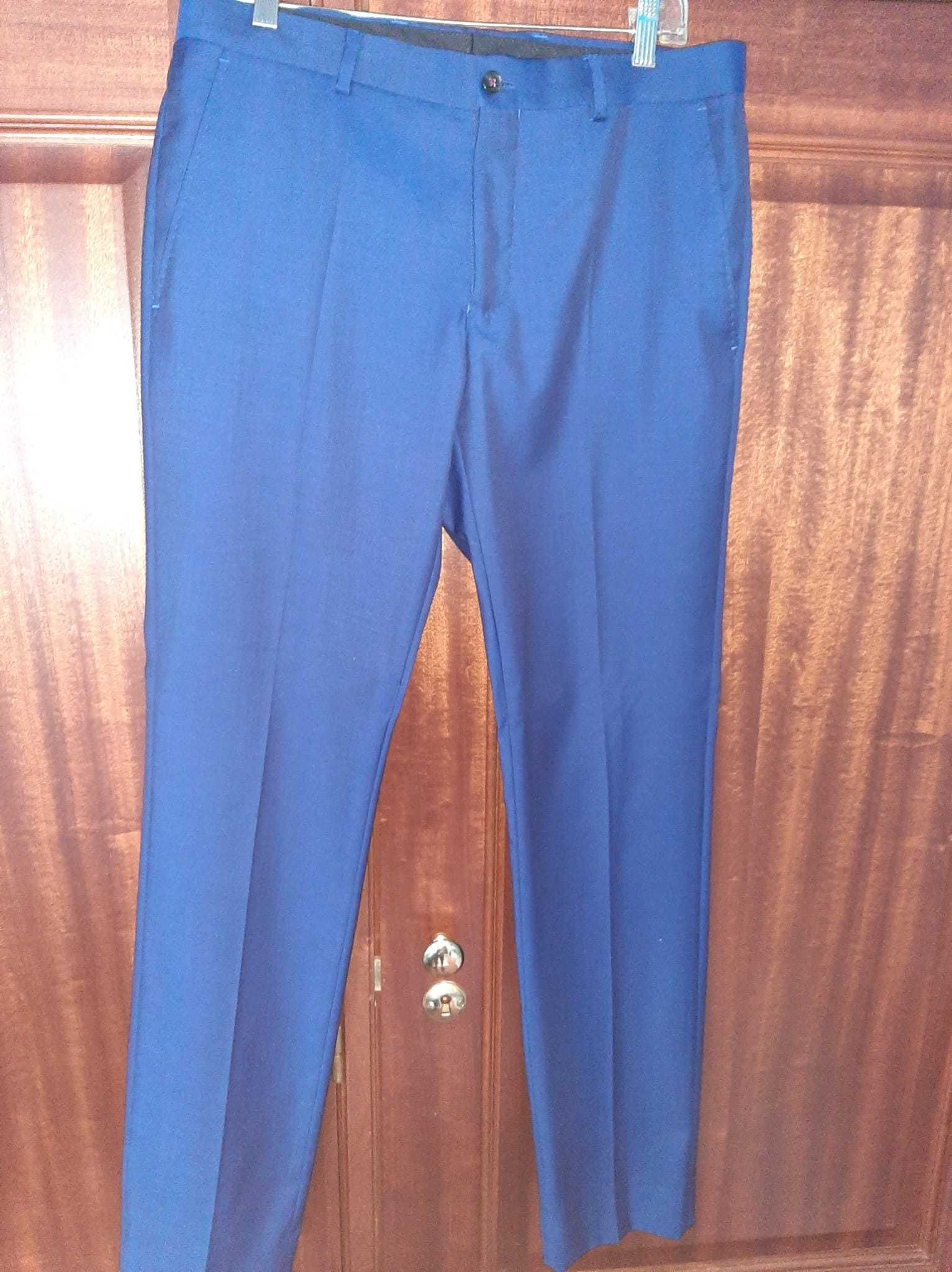 Fato Suits Inc Slim Fit Azul Marinho Novo