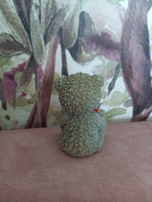 Figurka miś z sercem mała