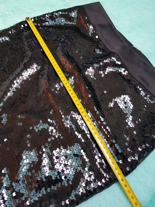 Czarna spódnica z cekinami marki ORSAY rozm. 38