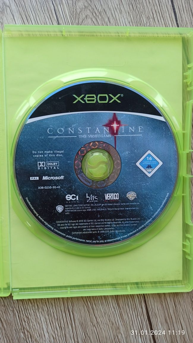 Constantine Xbox Classic Xbox 360 Hellblazer