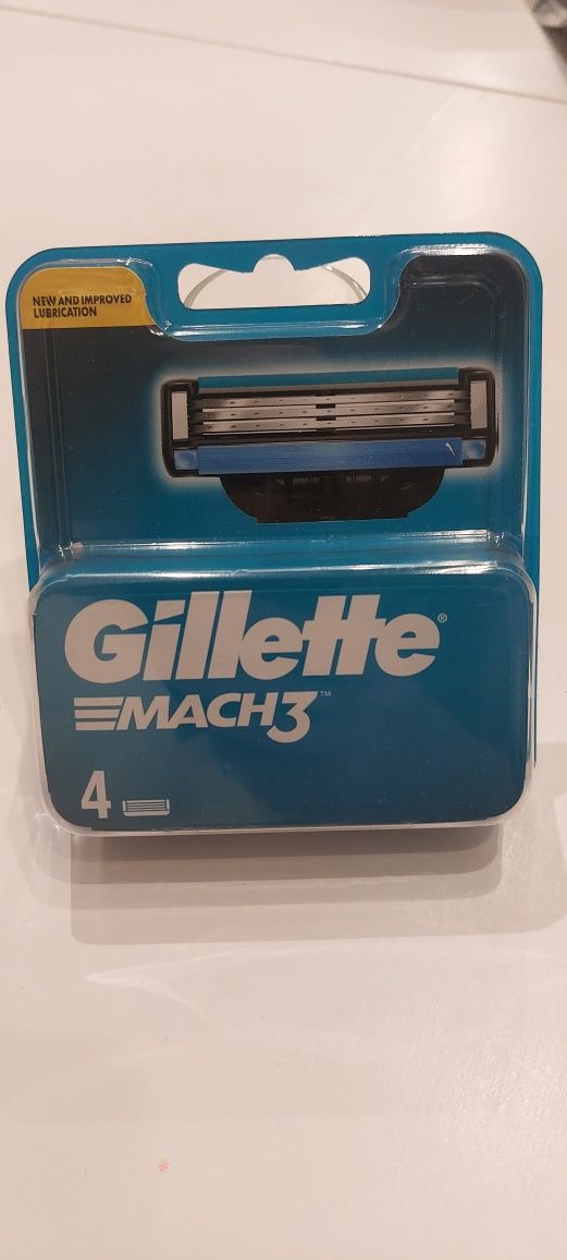 Gillette MACH3 wklady 4 sztuki