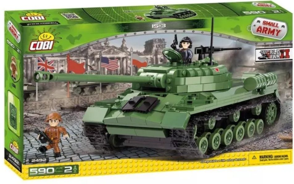 Cobi 2492 radziecki czołg IS-3