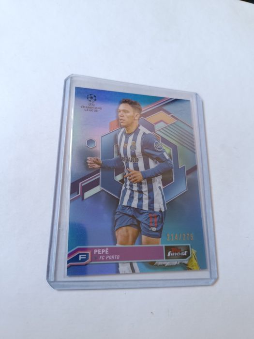 Carta Pepê FC Porto numerada 214/275 Topps Finest