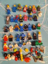 Klocki LEGO mix 1,6 kg + figurki marvel city hobbit i inne