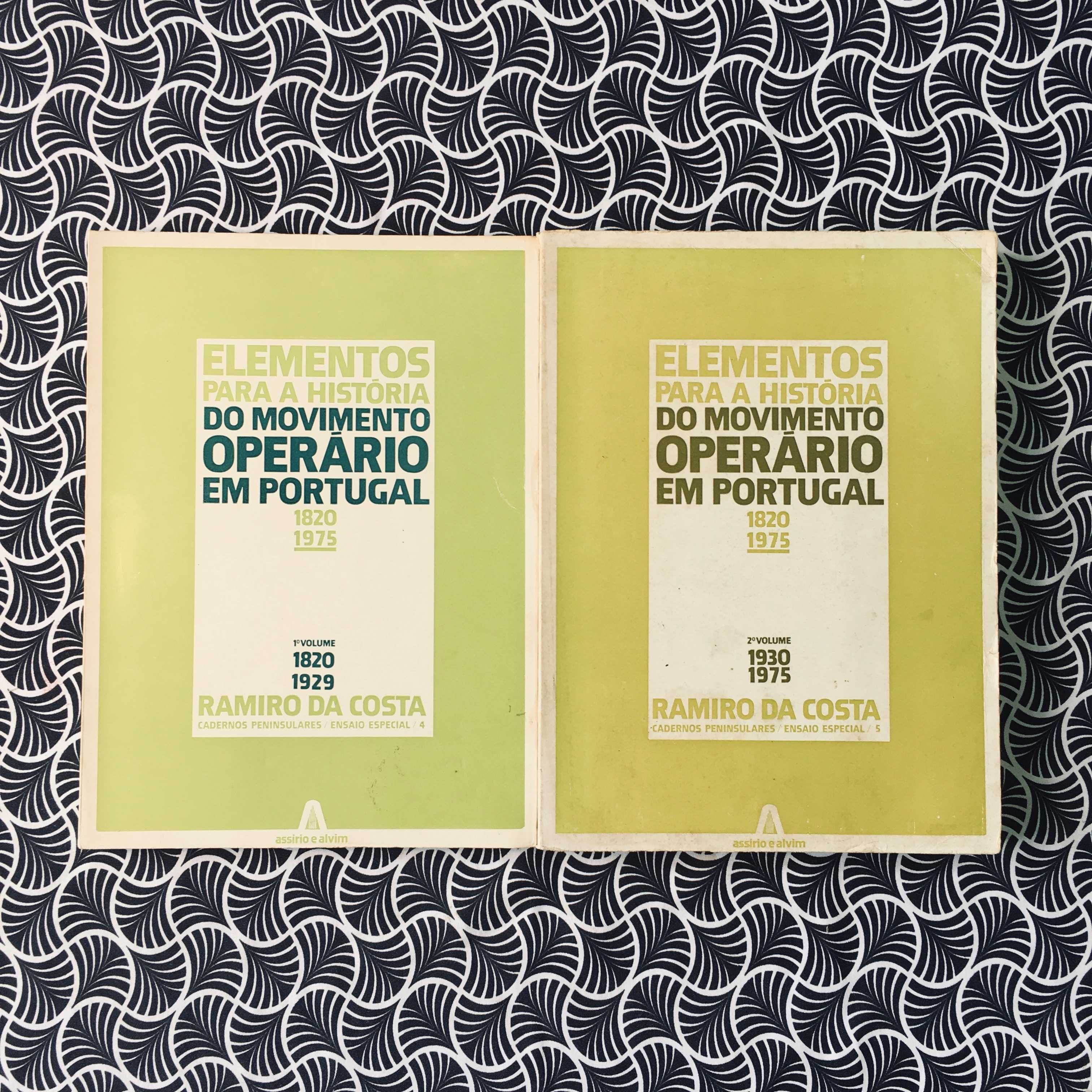 Elementos para a História do Movimento Operário em Portugal (2 vols)