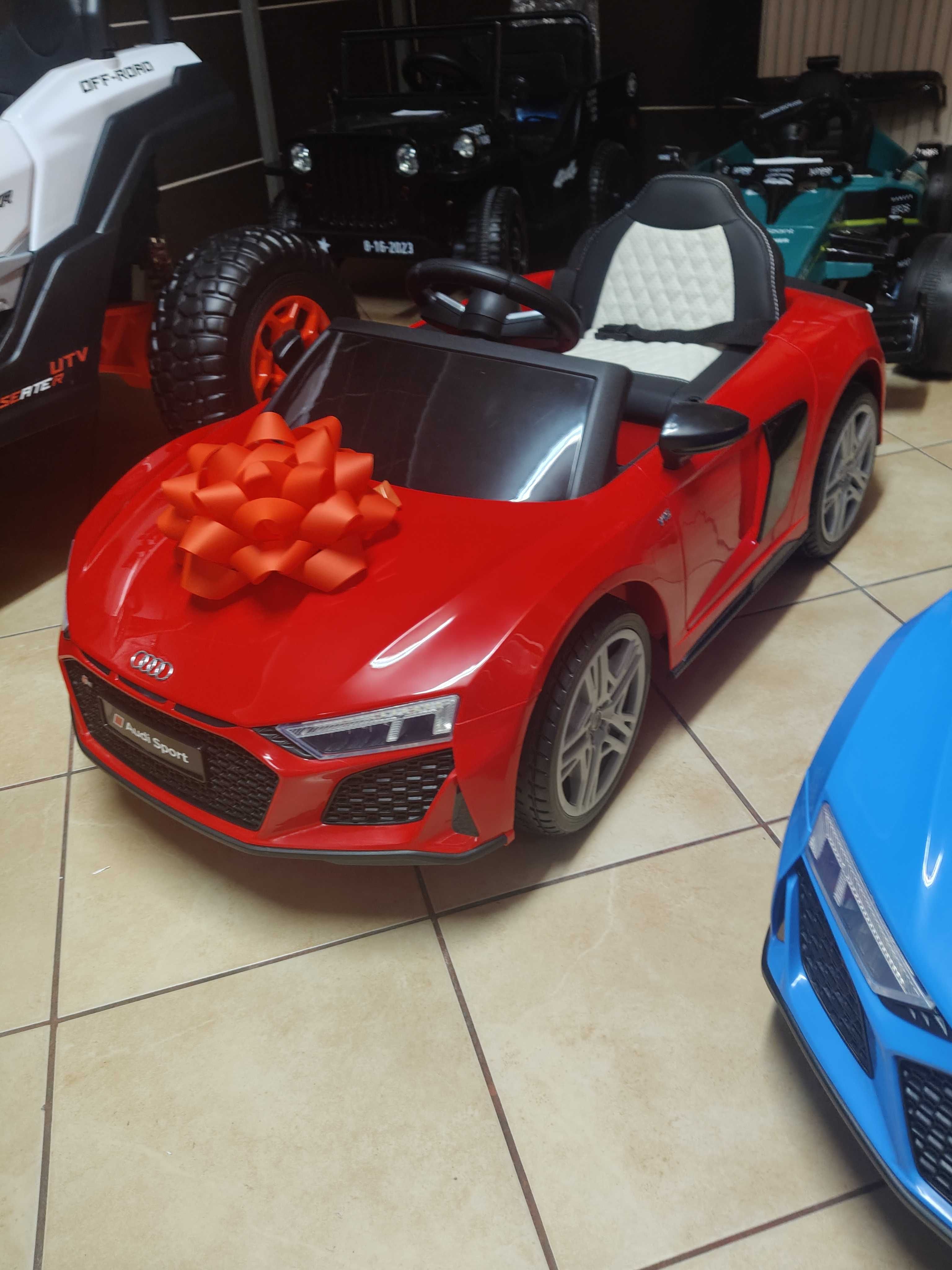 Samochód Auto AUDI R8 na akumulator dla dzieci Odbiór Wysyłka SKLEP