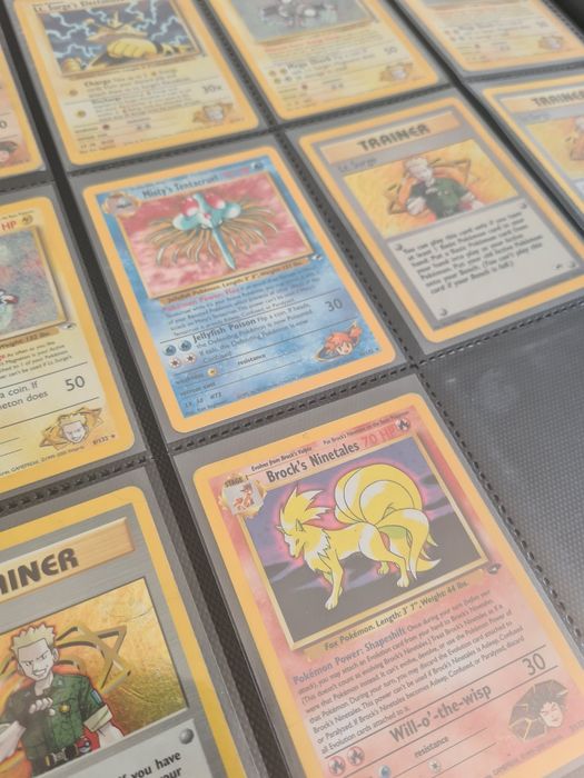 Cartas Pokemon Holográficas 2000 Gym Heroes, Gym Challenge, Neo...