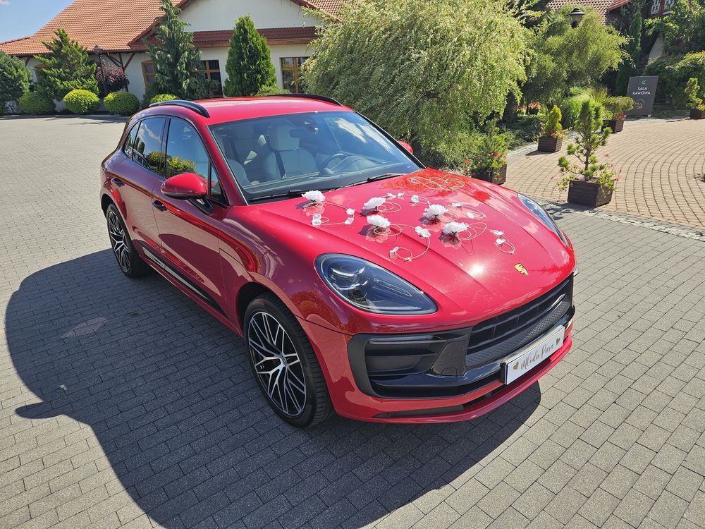 Auto do ślubu Porsche Macan
