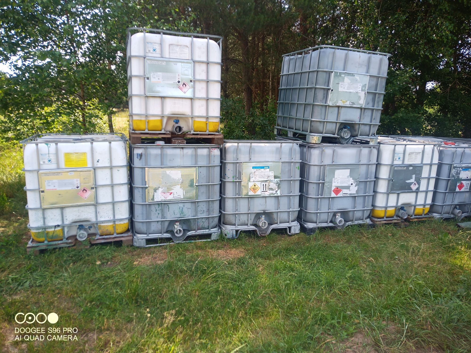 Zbiorniki 1000 l Mauzer na wodę szambo itp.