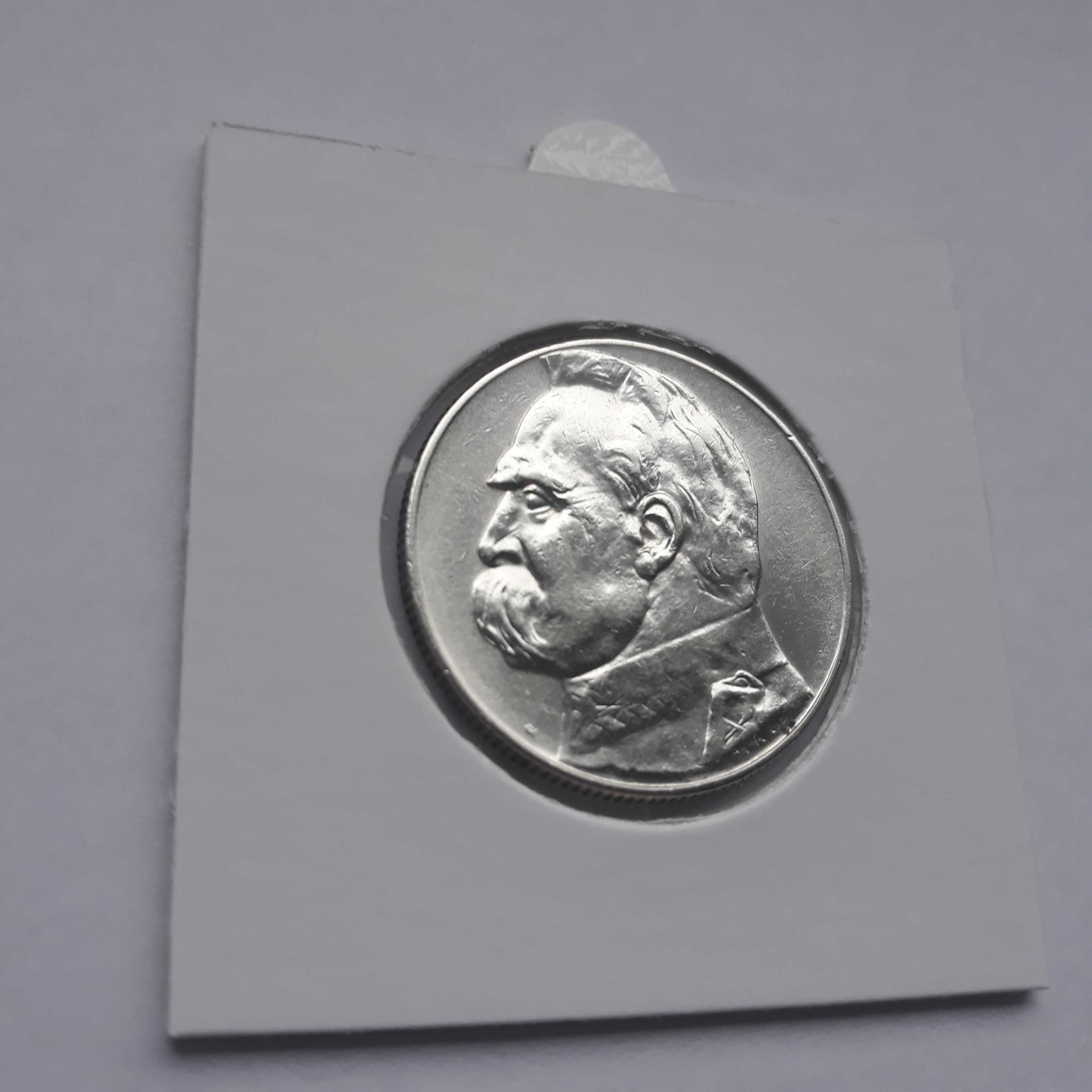 Moneta 5zł Piłsudski 1936 - srebro monety 2 RP ( II RP nr.13/4)