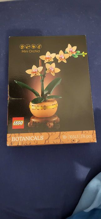LEGO 10343 Botanicals Mała orchidea nowe