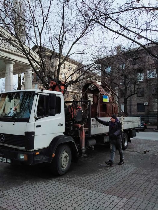 с НДС Кран-манипулятор ЗАПОРОЖЬЕ 12 тонн (Manipuliator.zp.ua)