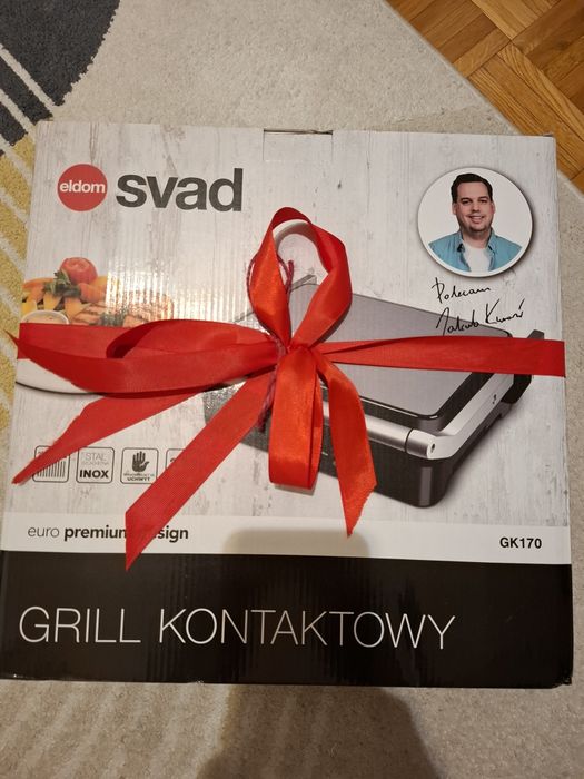 Grill elektryczny ELDOM Svad GK170
Grillowanie na zawołanie! Nie możes