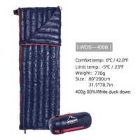 Легкий пуховий спальний мішок WIDESEA WDS-400 спальник