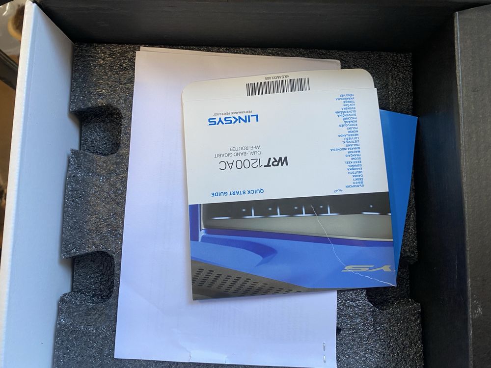 Router WIFI Linksys WRT 1200AC