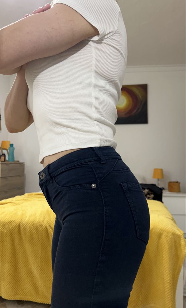 Calça ganha escura, n34