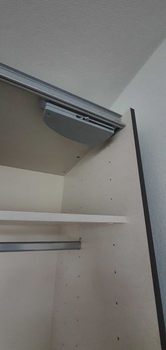 Szafa przesuwna BRW Flex Wenge Lustro