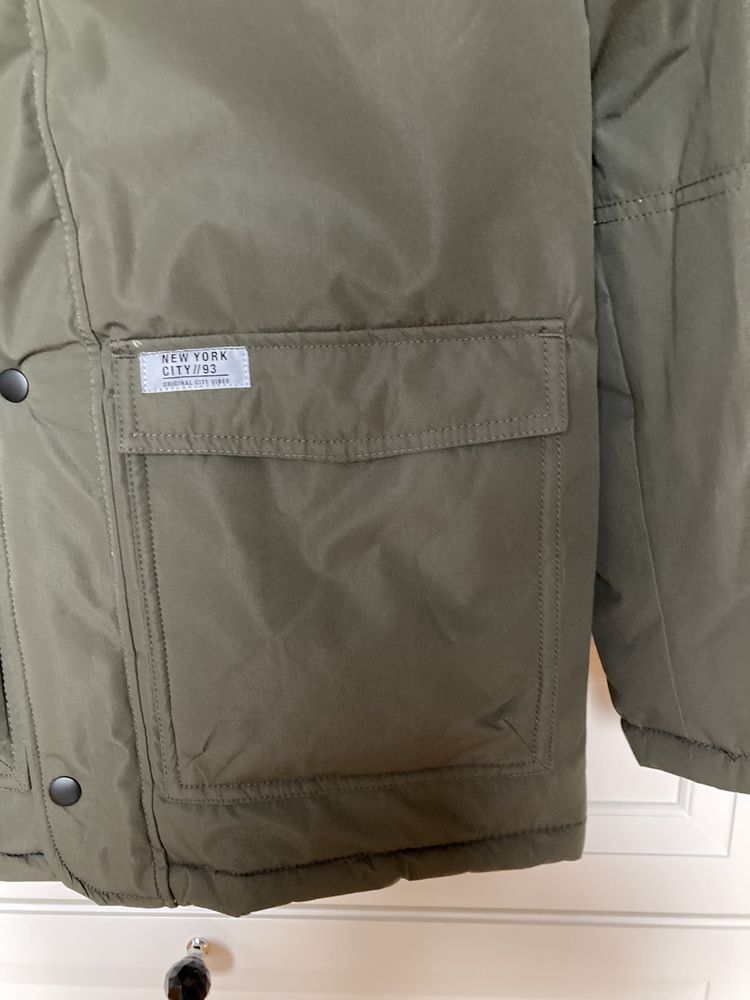 Kurtka parka zimowa chłopięca H&M