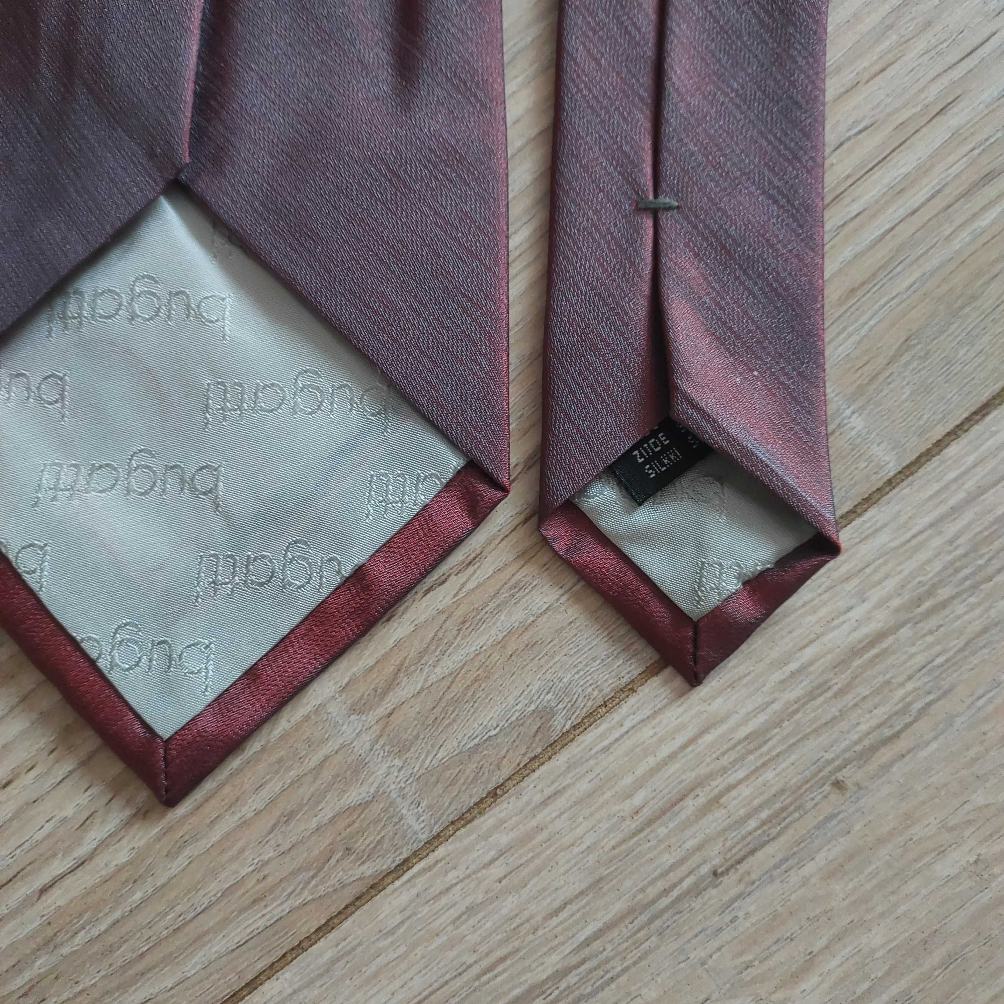Jedwabny krawat silk bugatti