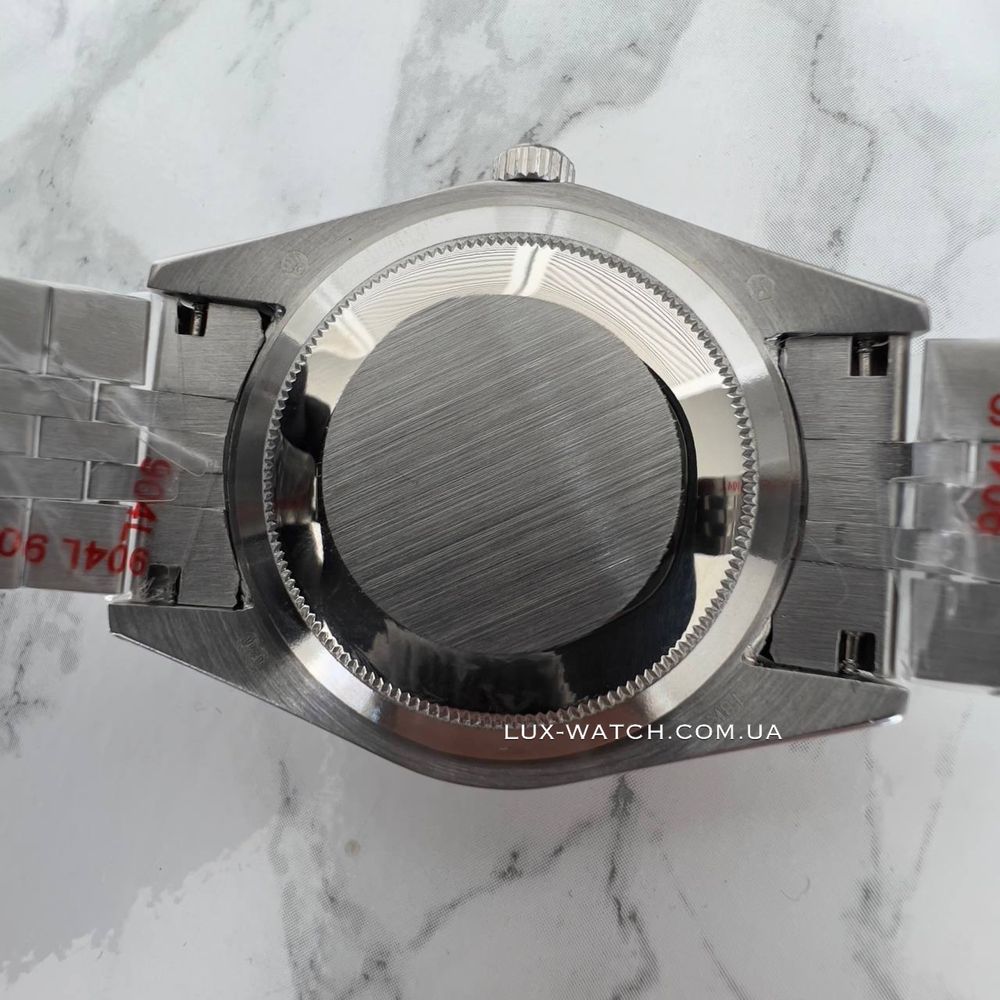 Мужские часы Rolex DateJust 41 Silver-Blue Ролекс
