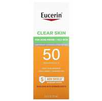 Eucerin SPF 50 (75мл) Сонцезахисний гель-крем для обличчя