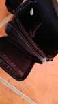 Mochila para máquina fotográfica ou outros, em pele