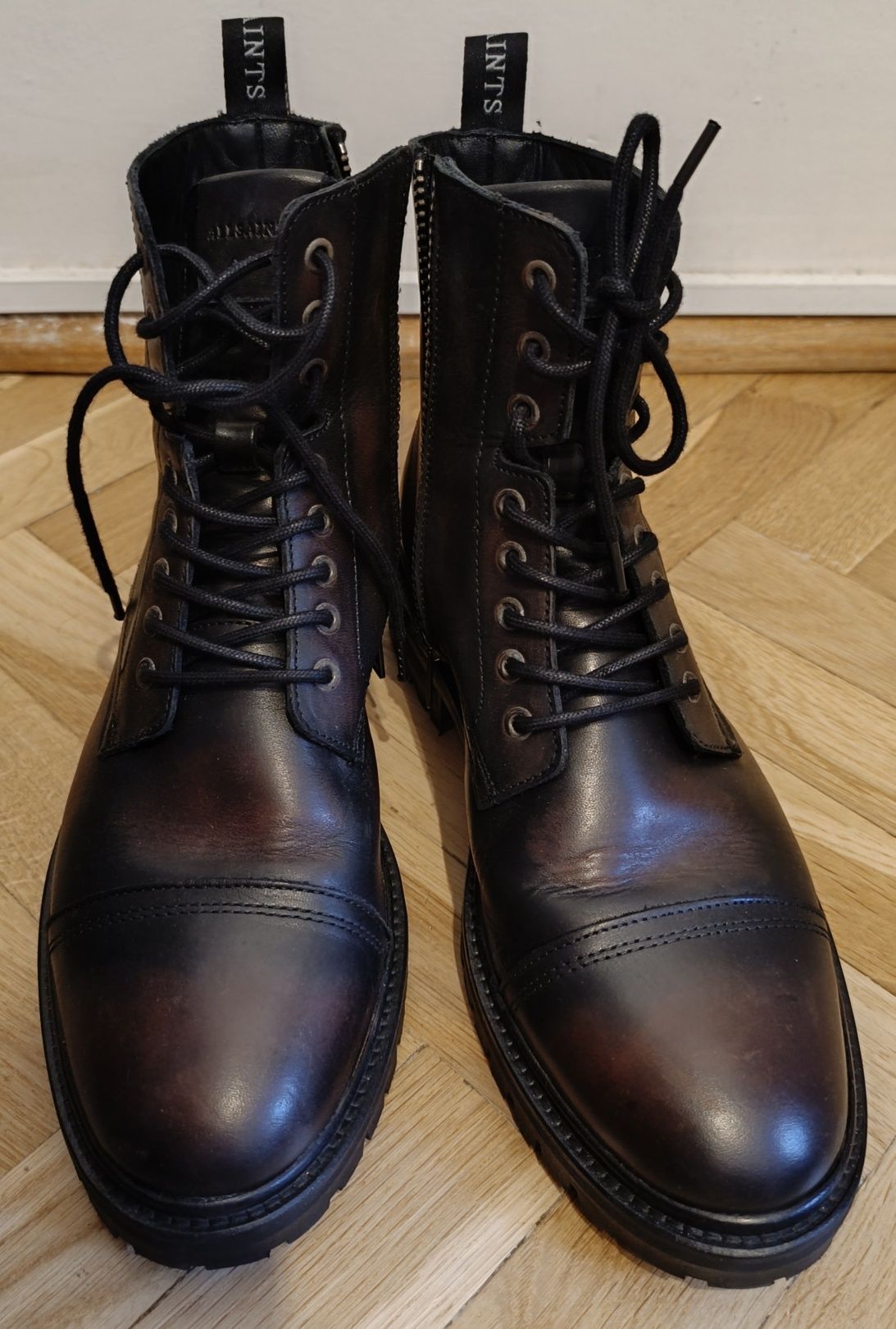 Buty męskie AllSaints Piero Leather Boots