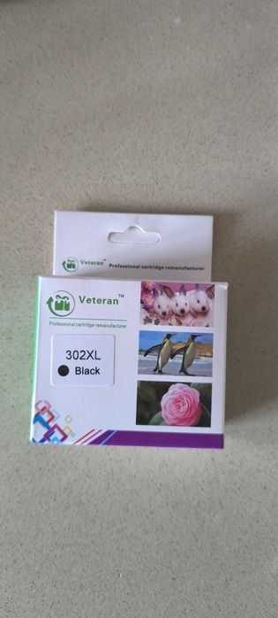 Tinteiro compatível HP 302xl preto