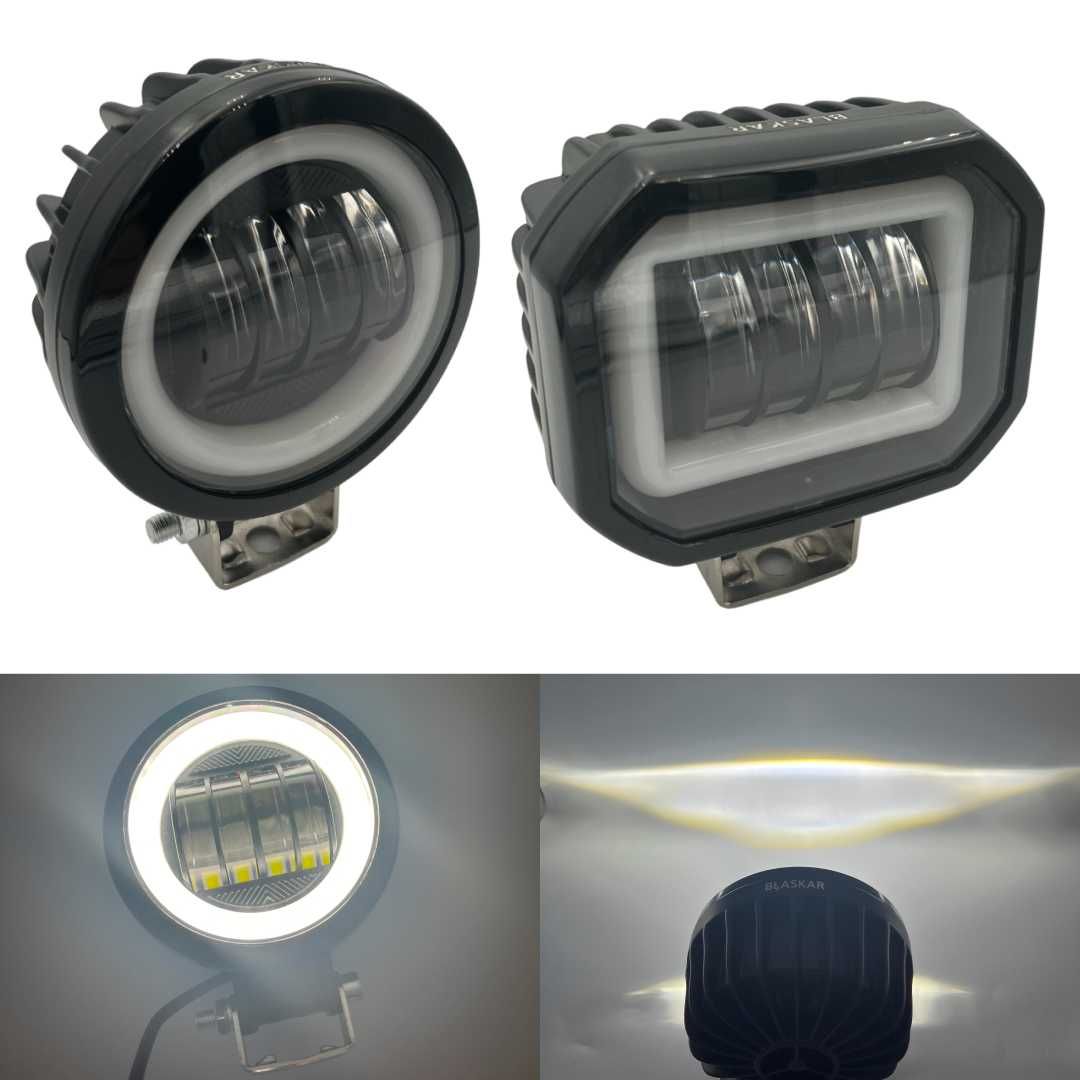 LED/ЛЕД фары, противотуманки, светодиодные фары, доп фары, дхо 60W