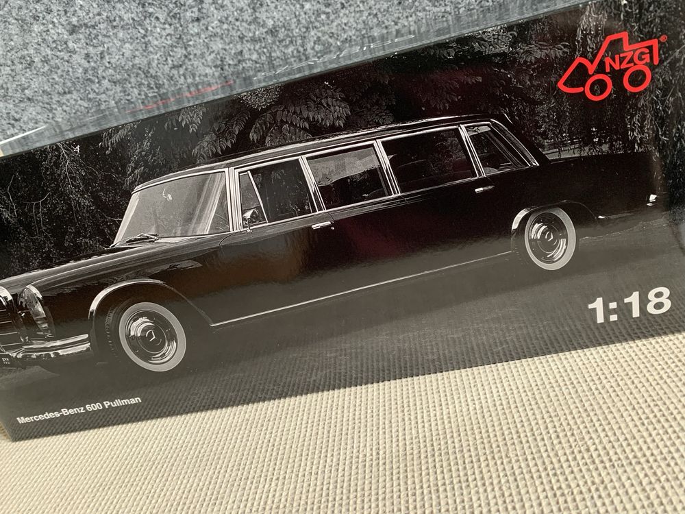 Mercedes-Benz S-Class 600 LWB Pullman (1969) z NZG > Scala 1:18
